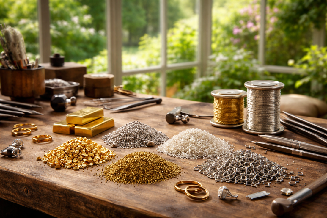 Quels matériaux sont utilisés dans les bijoux ? Comment reconnaître un bijou de qualité.